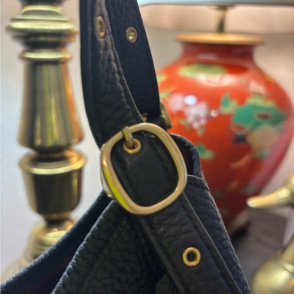 Coach Bella Leather Shoulder Bag - Picture 12 of 16